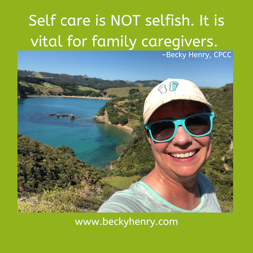 Oxygen for Caregivers – by, Becky Henry, CPCC